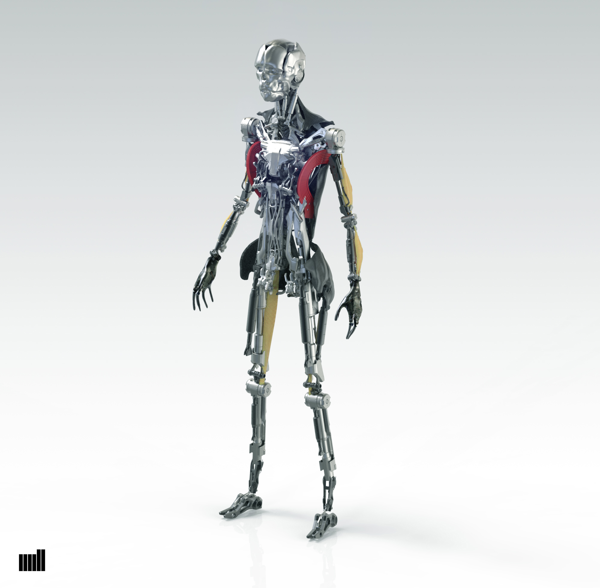 robot woman_structure inside